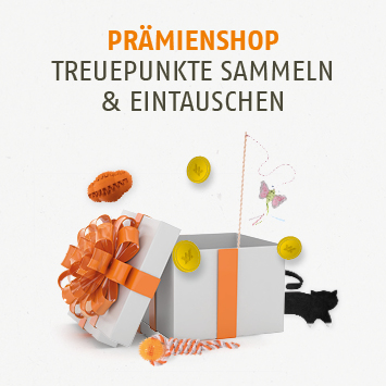 Treuepunkte sammeln und gegen tolle Prämien in unserem Prämienshop eintauschen