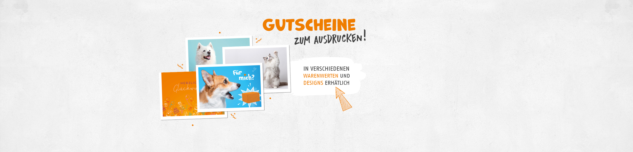 Vet-Concept Geschenkgutscheine zum ausdrucken