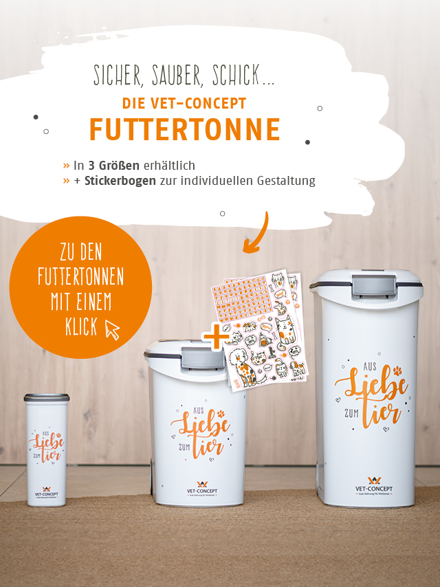 Die Vet-Concept Futtertonne