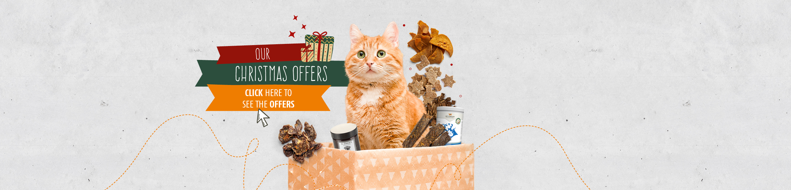 Vet-Concept Weihnachtsangebote für Kauartikel und Leckerchen