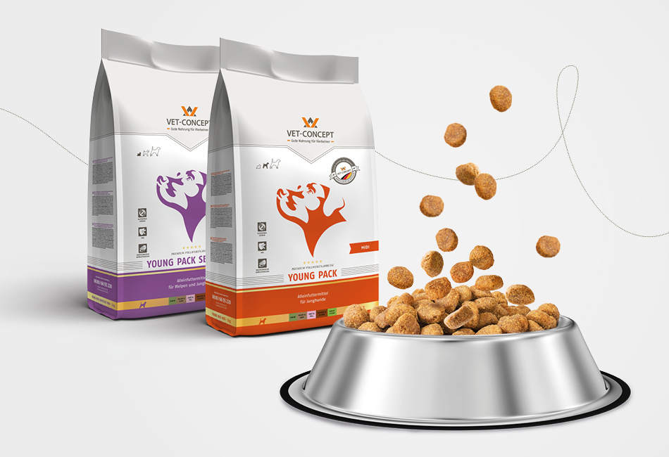 Welpen-Trockenfutter
