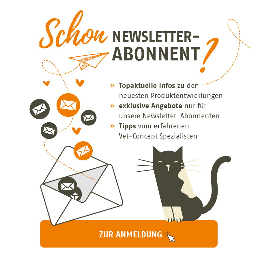 Vet-Concept Newsletter Anmeldung