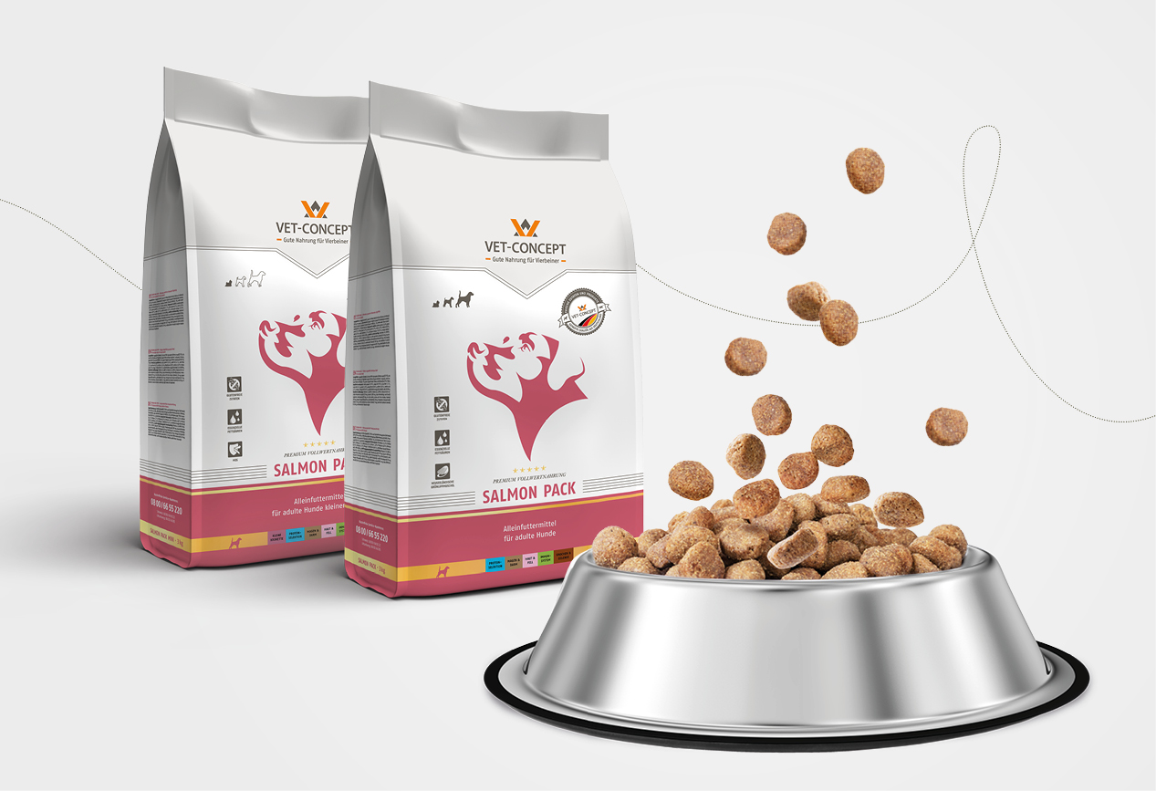 Vet-Concept Monoprotein-Futter mit Lachs