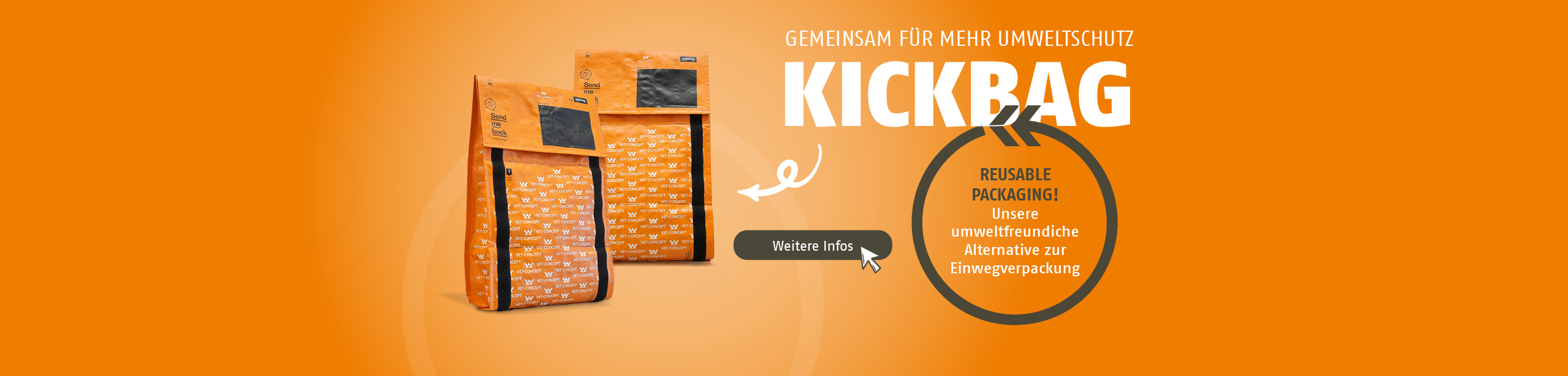 Reusable Packaging mit der Kickbag-Versandtasche- Unsere umweltfreundliche Alternative zur Einwegverpackung