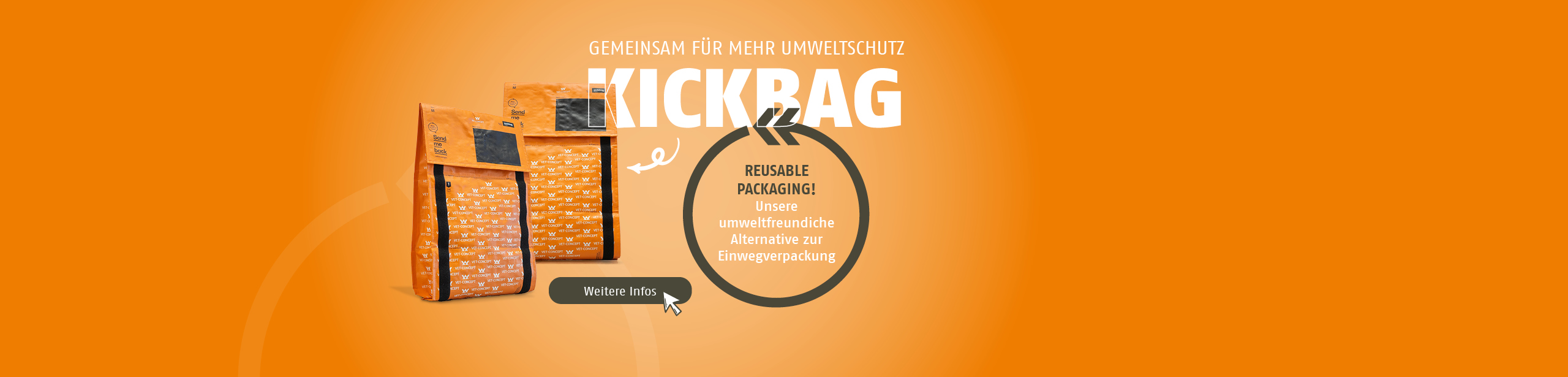 Reusable Packaging mit der Kickbag-Versandtasche- Unsere umweltfreundliche Alternative zur Einwegverpackung
