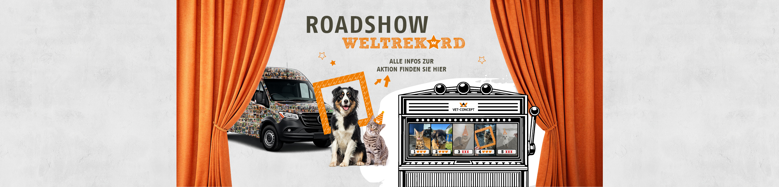 Vet-Concept Weltrekord Roadshow.