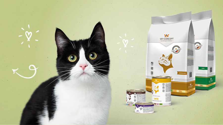Vet-Concept Monoprotein-Katzenfutter