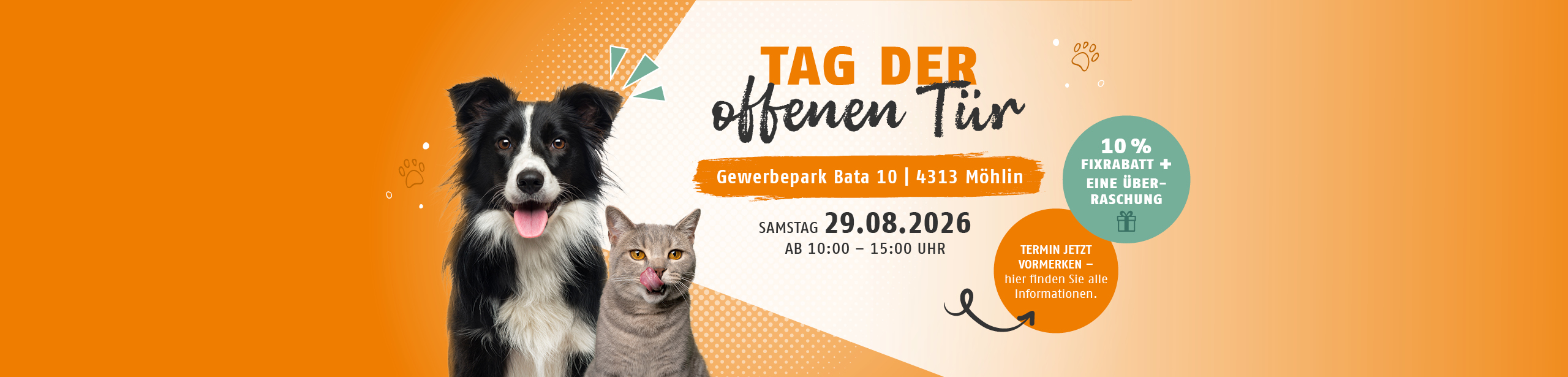 Tag der offenen T�r in M�hlin am 29.08.2026 von 10:00 bis 15:00 Uhr: Informationen ansehen und Termin vormerken.