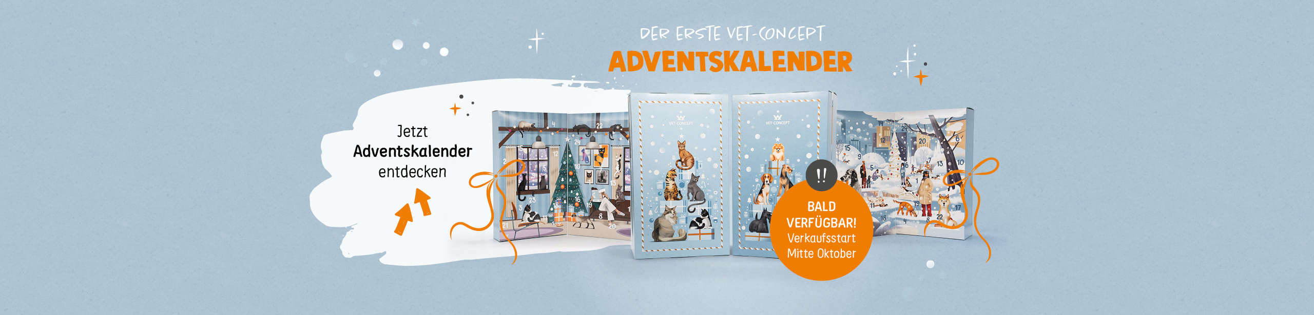 Der erste Vet-Concept Adventskalender. Jetzt alle Infos hier entdecken.
