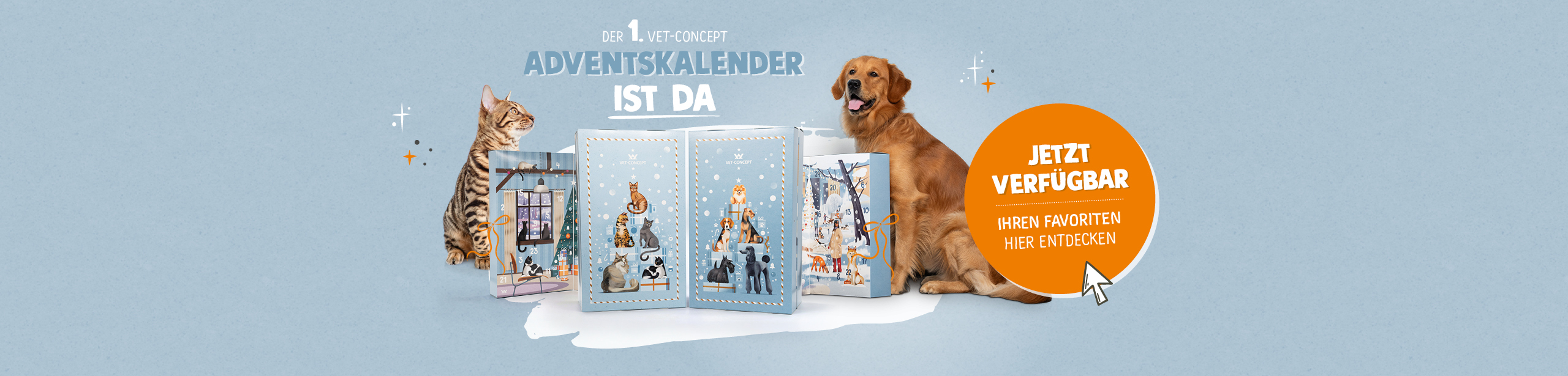 Der erste Vet-Concept Adventskalender. Jetzt alle Infos hier entdecken.