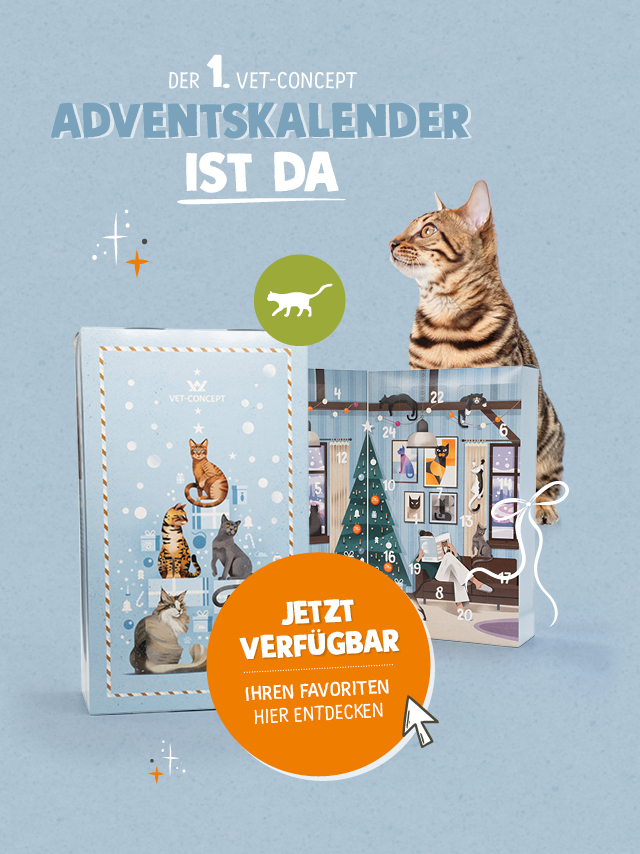 Der Vet-Concept Adventskalender. Vom 04.09. bis einschlie�lich 07.09.2026 k�nnen Sie sich f�r unseren exklusiven Pre-Sale registrieren.