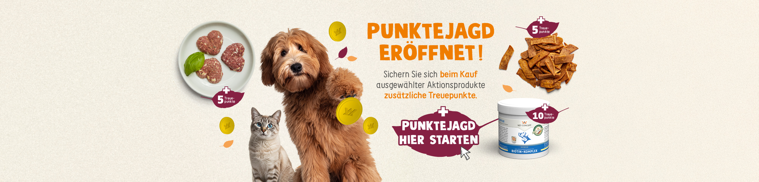 Punktejagd er�ffnet. Sichern Sie sich beim Kauf ausgew�hlter Aktionsprodukte zus�tzliche Treuepunkte.